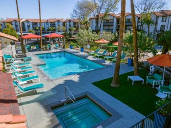 Two resort style pools